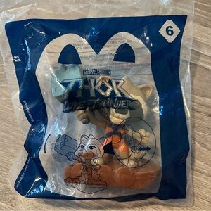 McDonald's Happy Meal Toy Marvel's Thor Love and Thunder‎ #6 Rocket 2022 SEALED